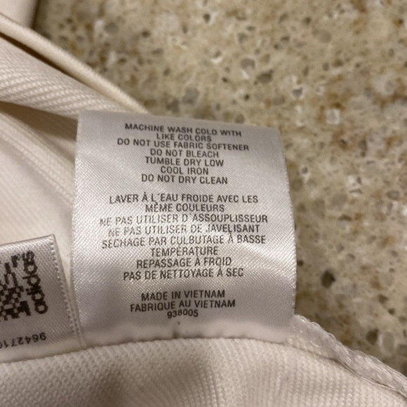 Adidas Climalite White Tennis /Golf with Built in Shorts Size 10 - Picture 9 of 9